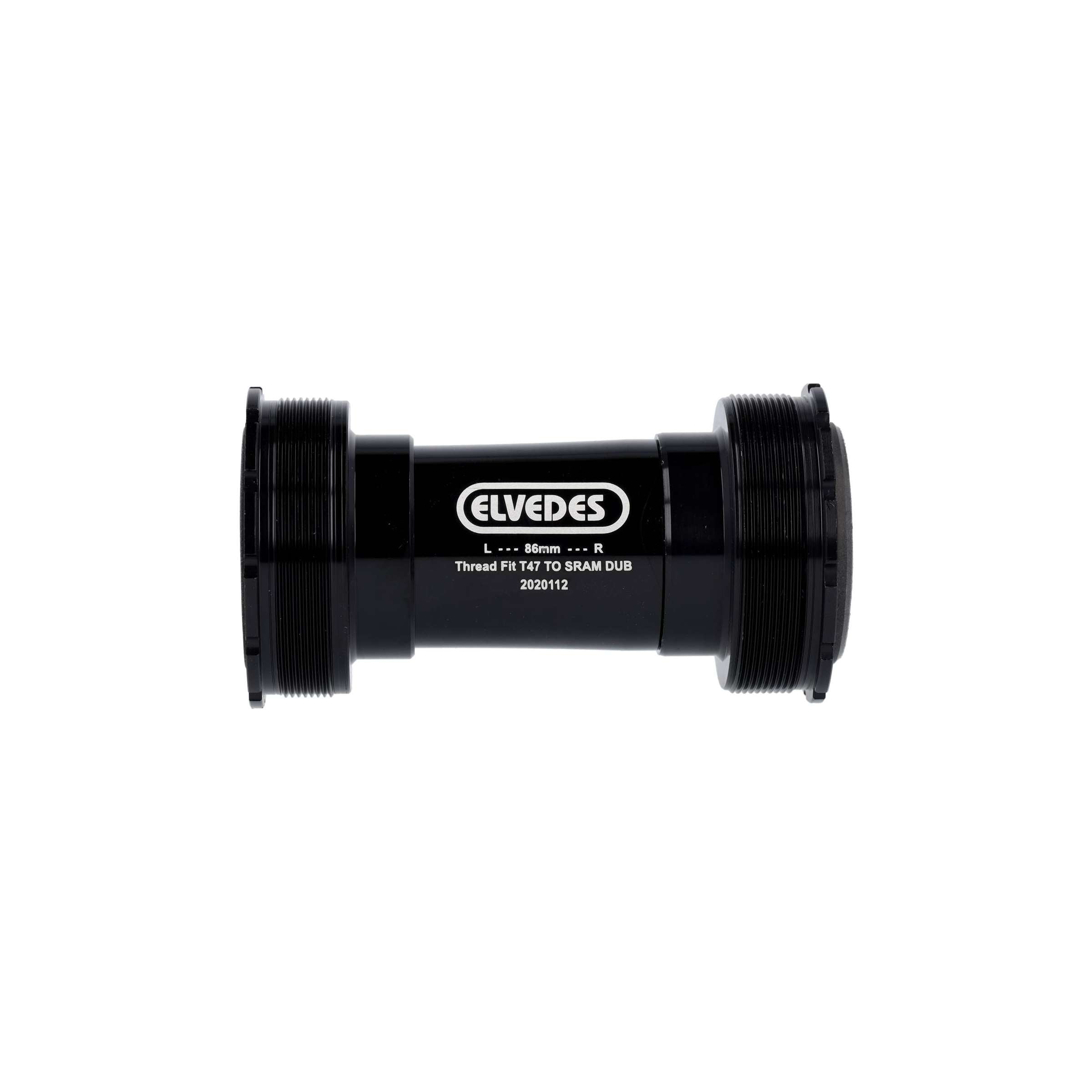 Trapas Elvedes Schroefdraadpassing T47 SRAM DUB intern 86 mm
