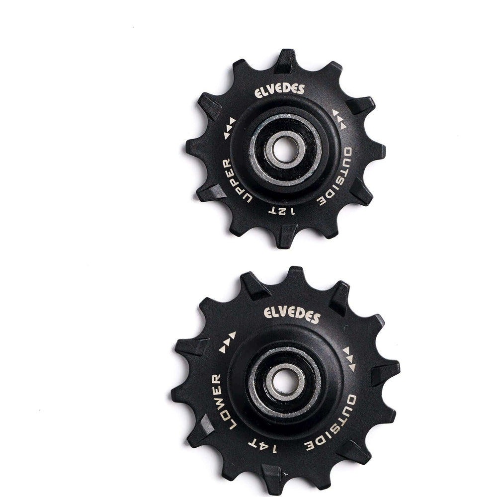 Elvedes derailleurwieltjes RVS 11 14tand seal narrowCP2017102