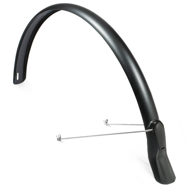 Eurofender scatto achterspatbord 51mm - 28 inch matzwart