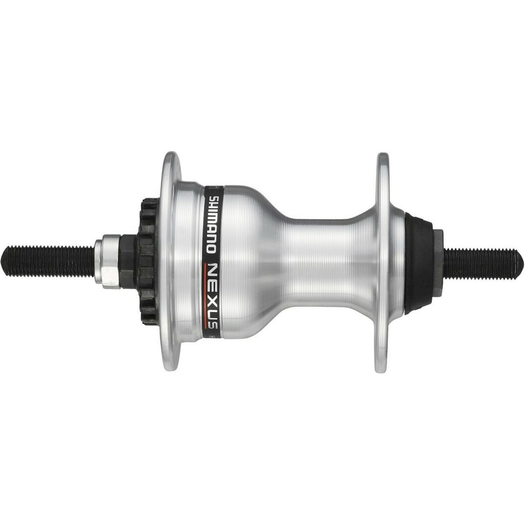 Moyeu avant Shimano Nexus HB-IM 40 pour frein à rouleaux 36 trous 100 mm - argent