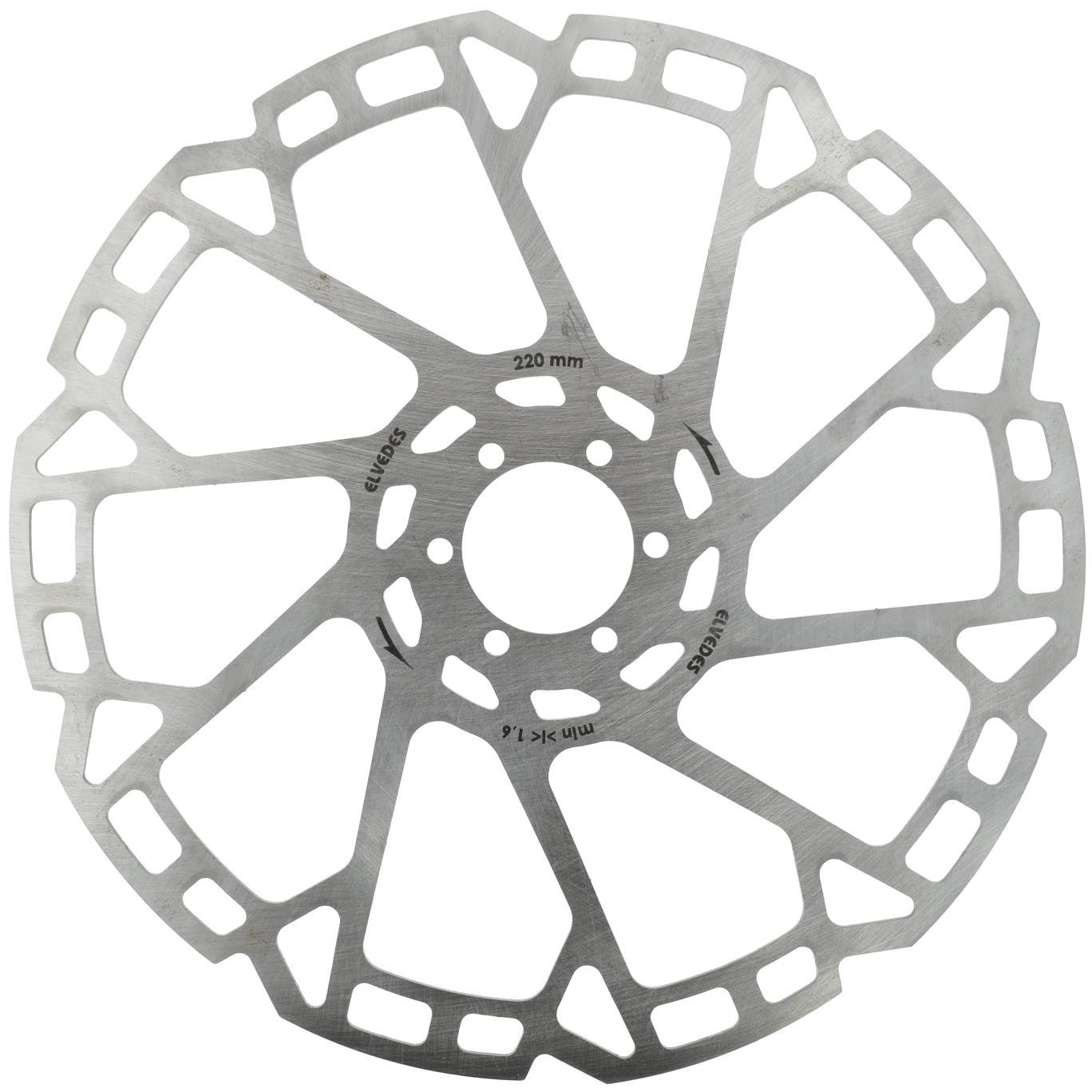 Elvedes remschijf 6-gaats ø220mm t=1,8mm