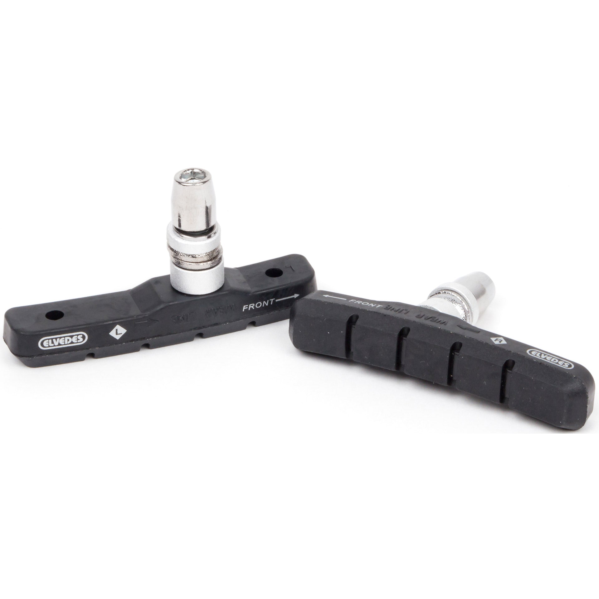 Elvedes brake pads v-brake 72mm | asymmetric | oem | p100