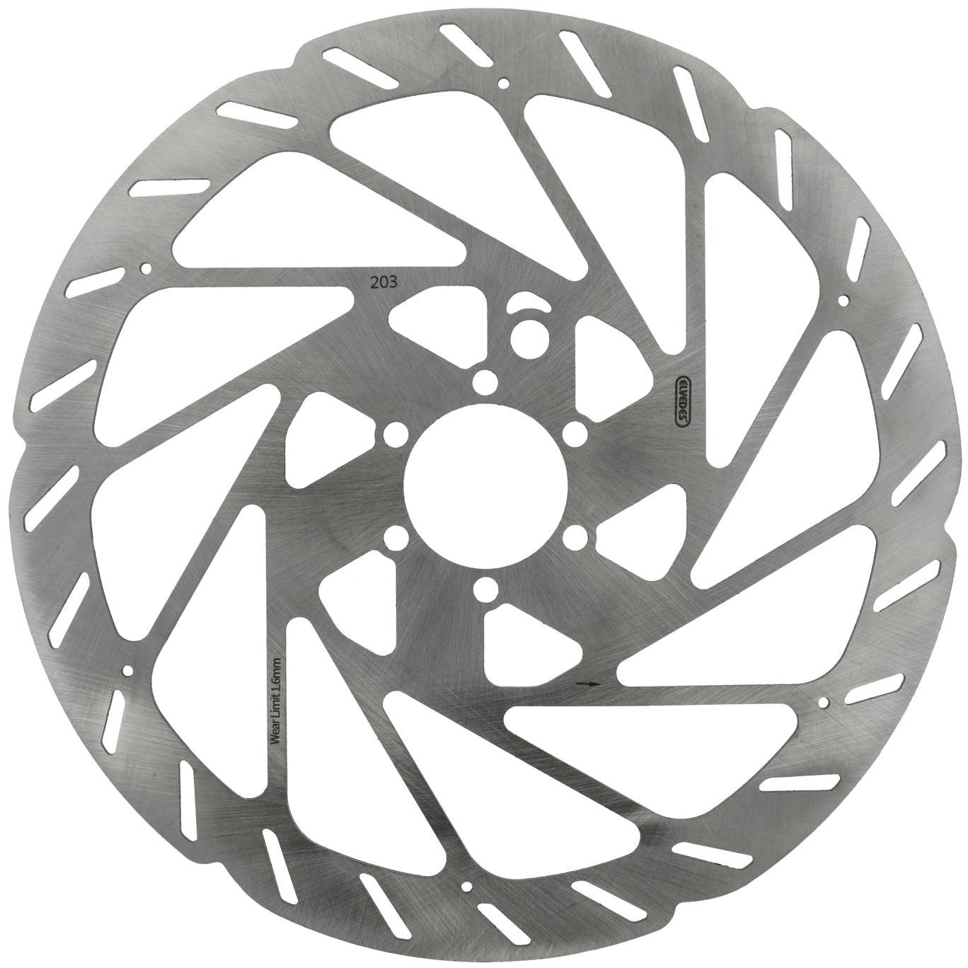 Elvedes remschijf 6-gaats ø203mm t=1,8mm sensormagneet