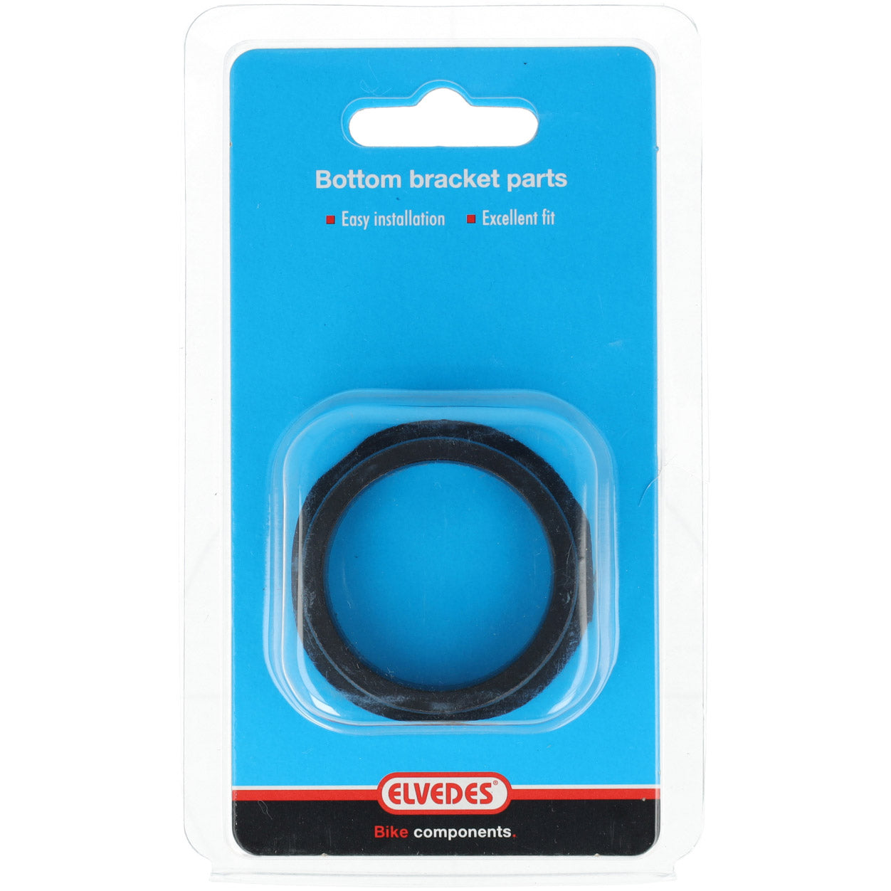 Elvedes ring bb ø37,1×ø46×12 met ø40 verzonken gat plastic