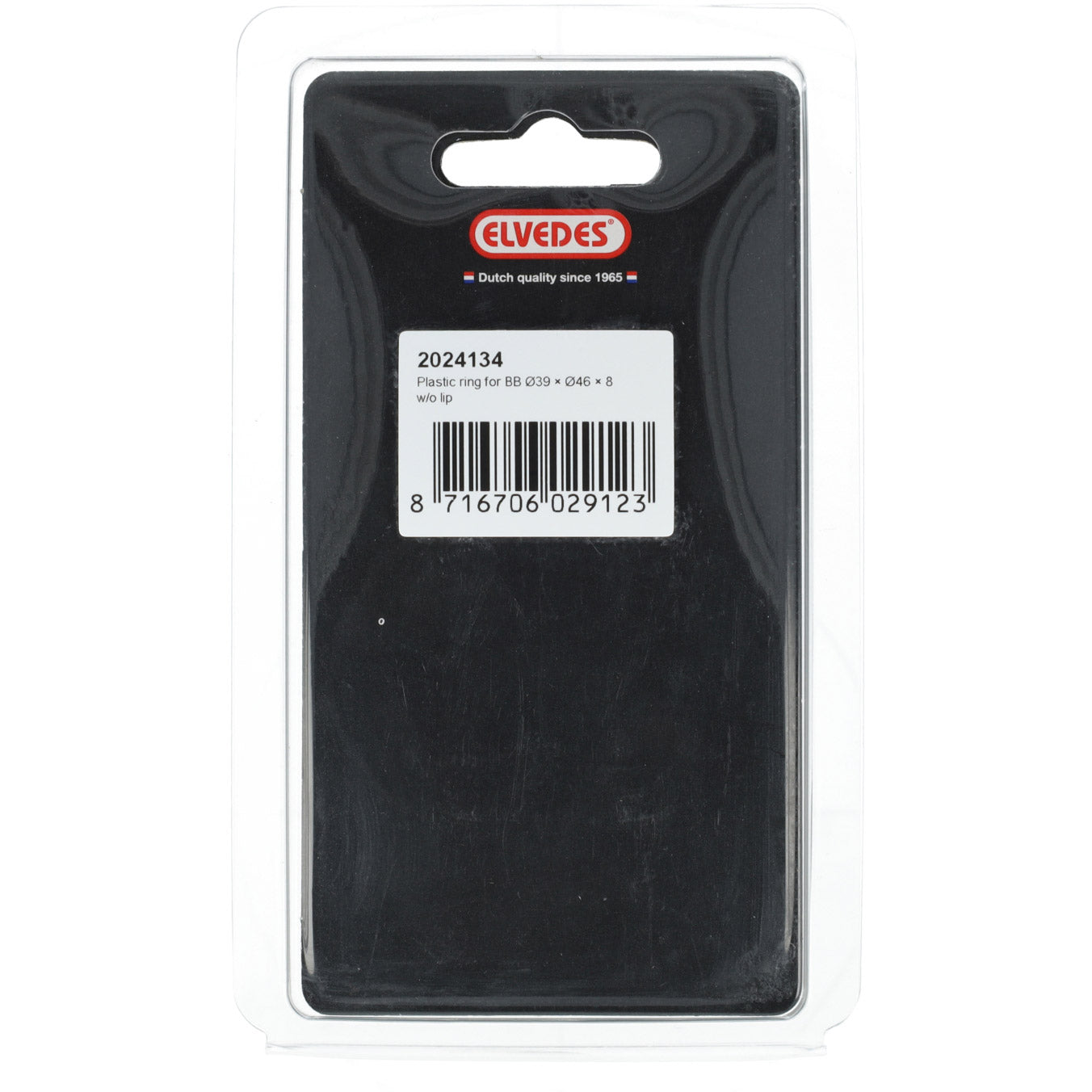 Elvedes ring bb ø39×ø46×8 zonder rand plastic