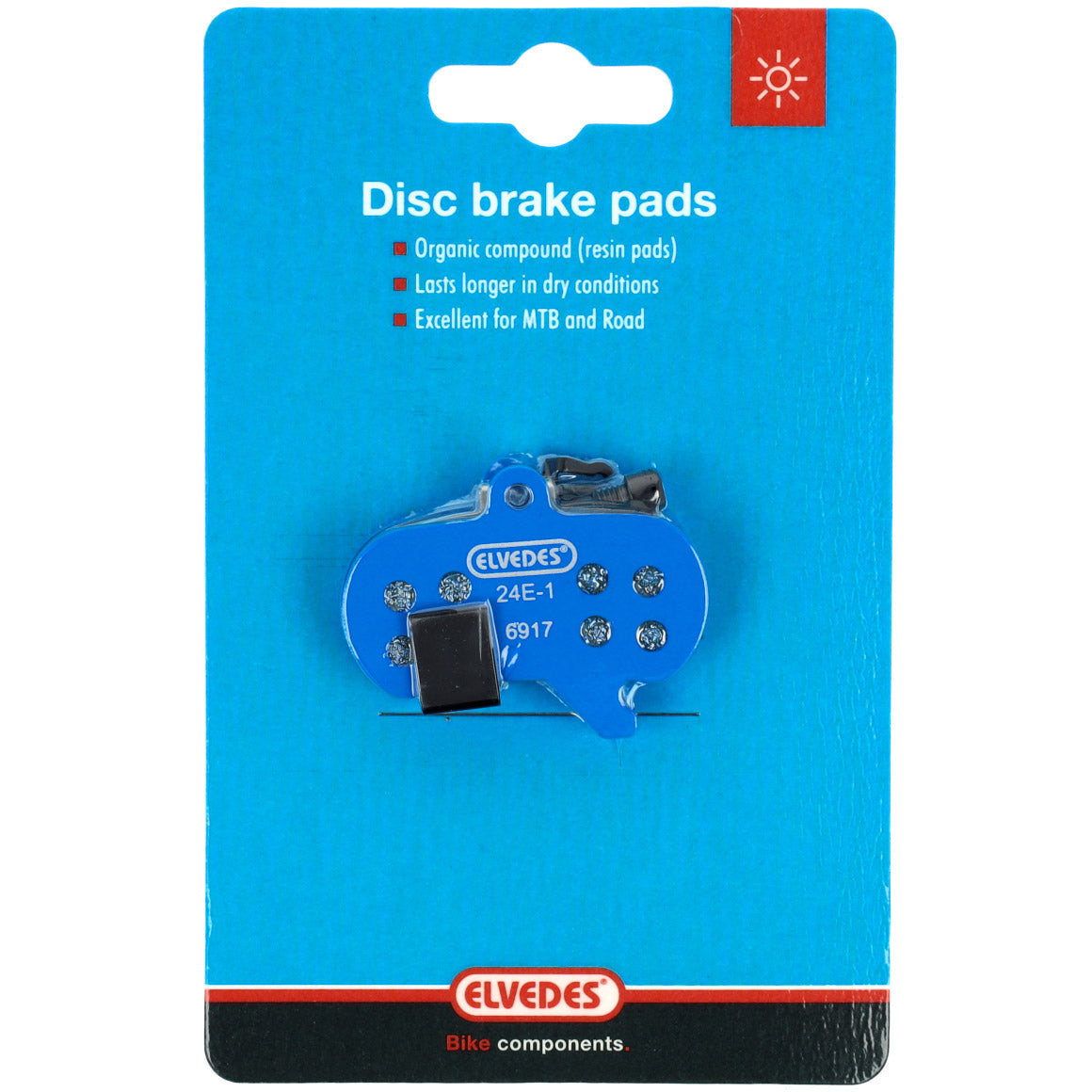 Elvedes schijfremblokken 6917 zacht