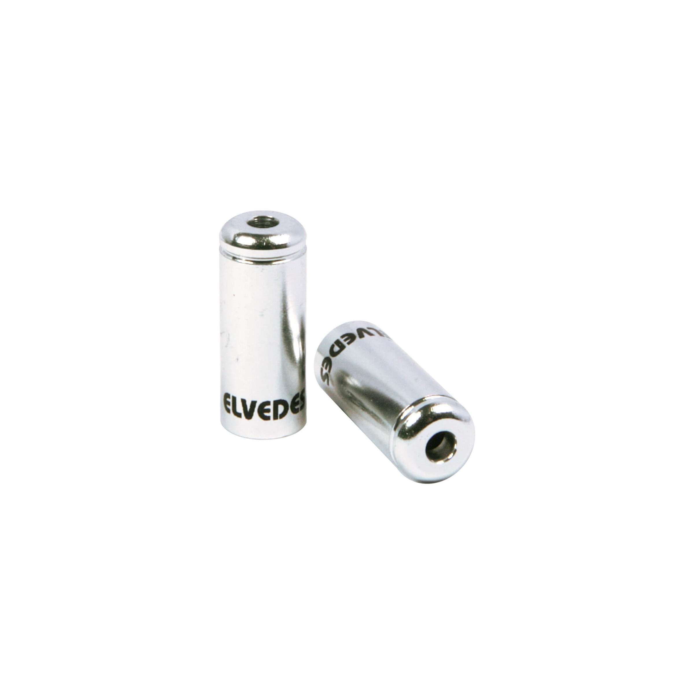 Elvedes kabelhoedje 5mm verzegeld zilver (50x) aluin. elv2012001