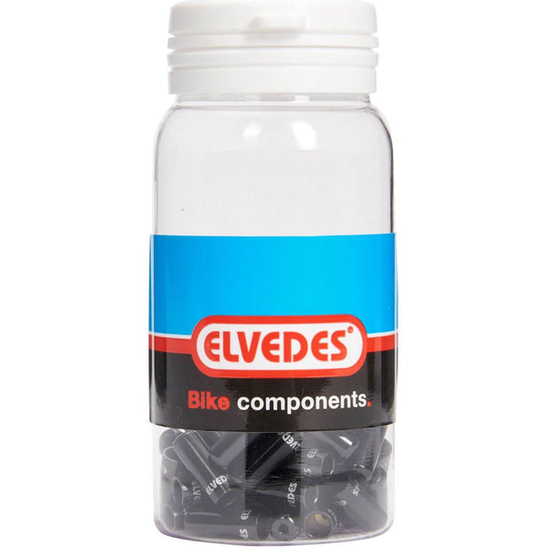 Capuchon de câble Elvedes 4,2 mm joint noir (50x) alun. VLE2012008