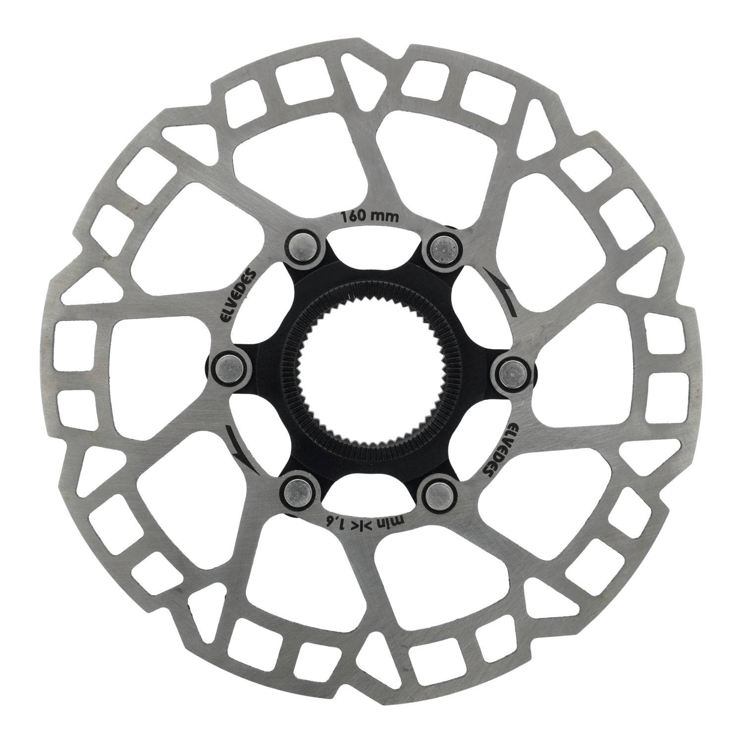 Elvedes remschijf 160mm centerlock 1.8mm