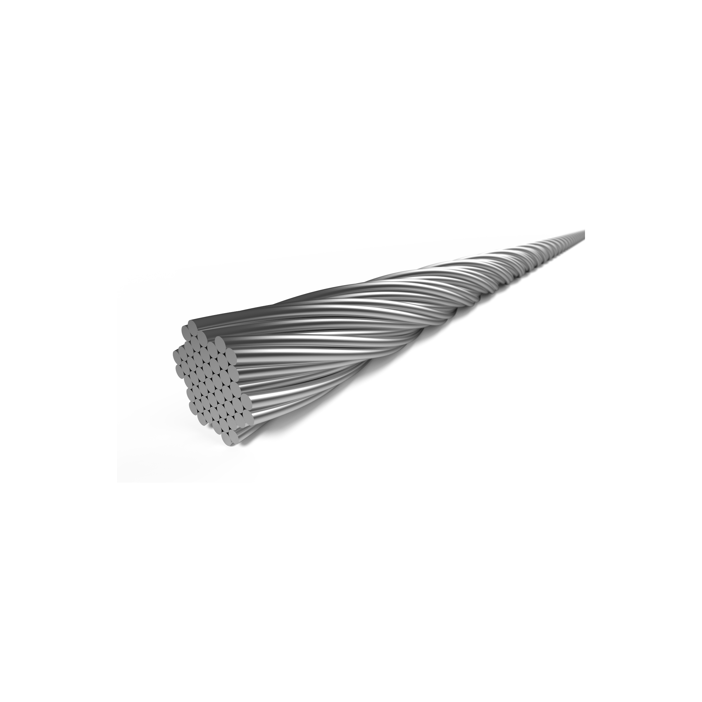 Elvedes remkabel RVS 2250mm 6427RVS-49-BOX (100 stuks)