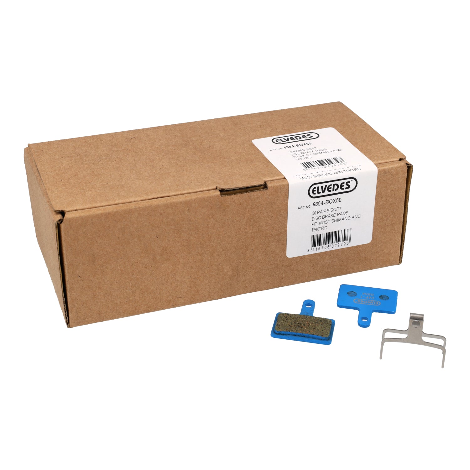 Elvedes remblok shimano tektro 6854