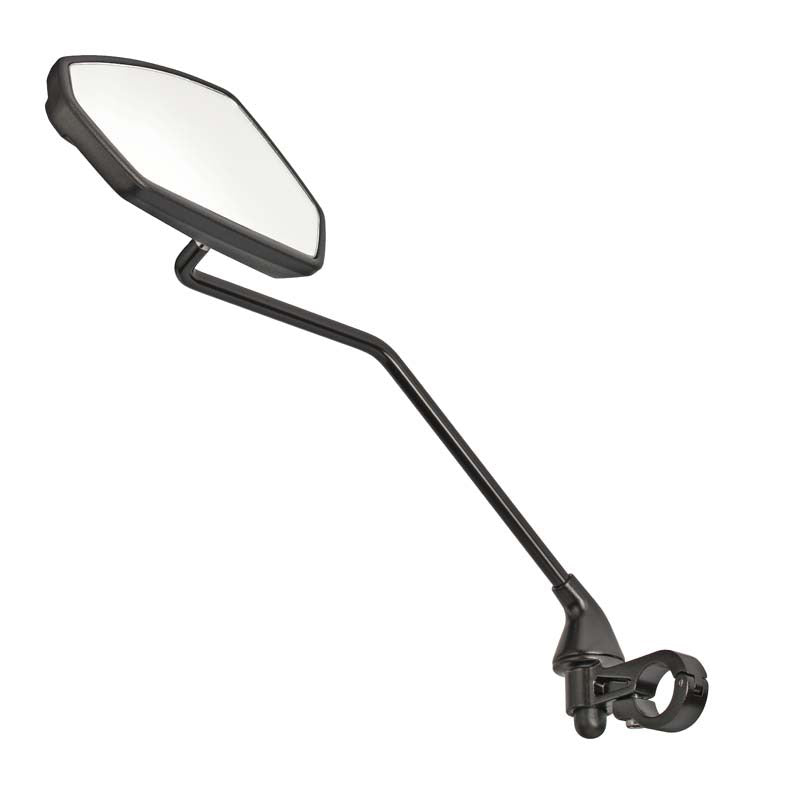 Ergotec spiegel m-77lv links inklapbaar zwart