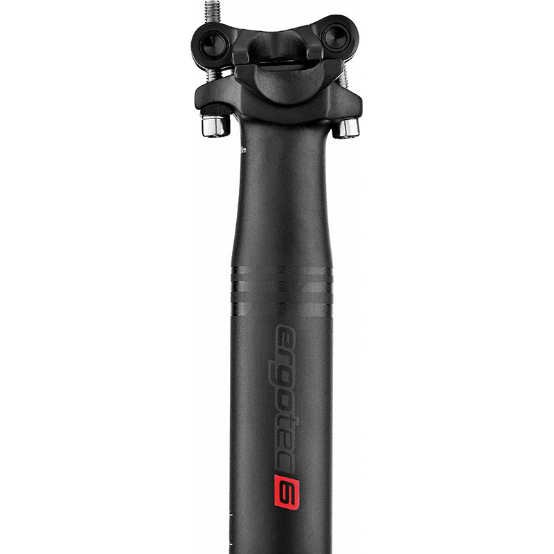 Ergotec zadelpen skalar 34,9 400mm zwart