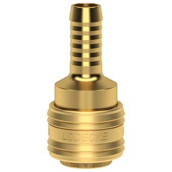 Lüdecke ludecke snelkoppeling 6mm tule mes.dn7.2 (euro10)