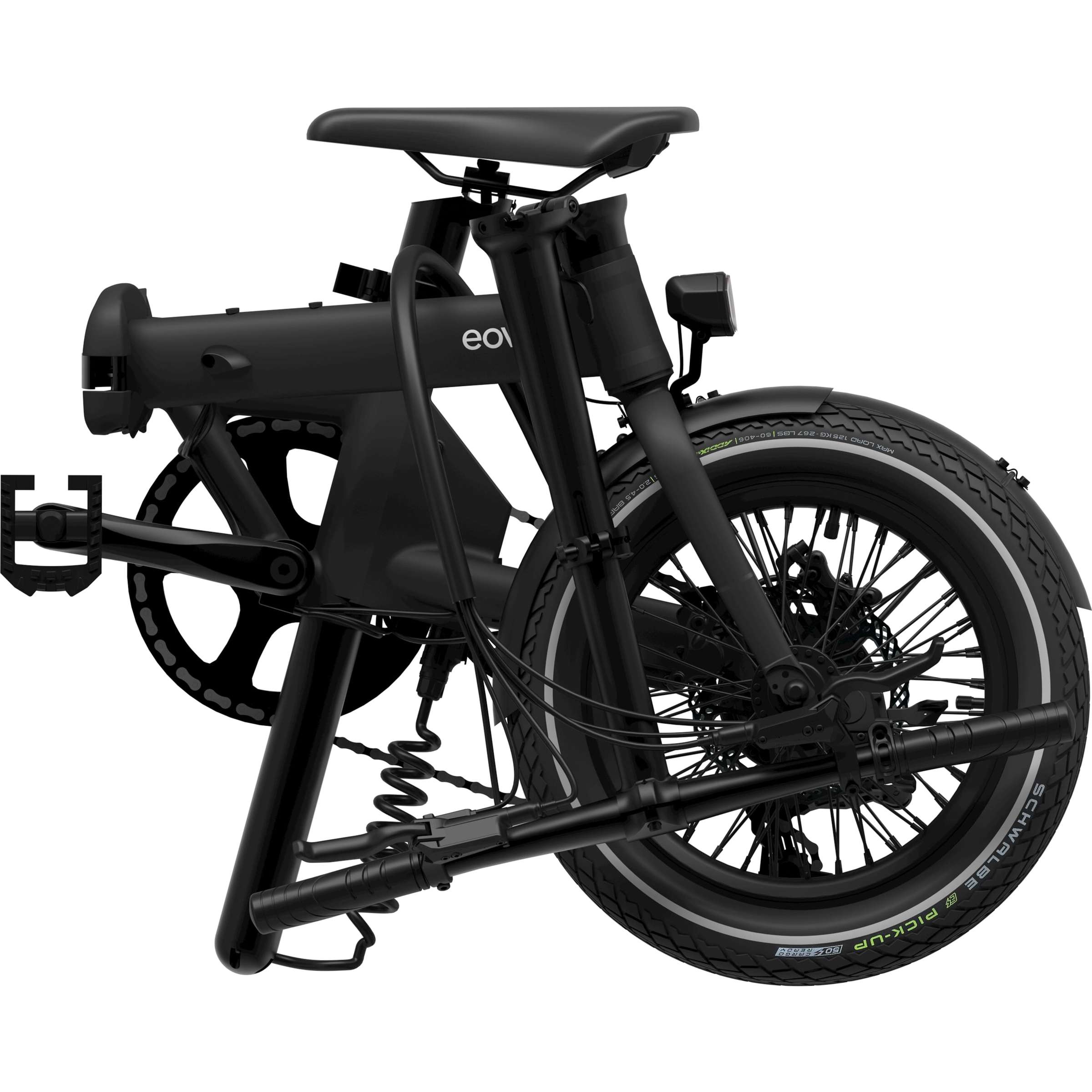 Eovolt elektrische vouwfiets ochtend 16 origins v3 zwart