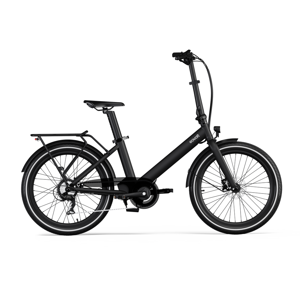 Eovolt Elektrische compactfiets Evening 24 v2 zwart