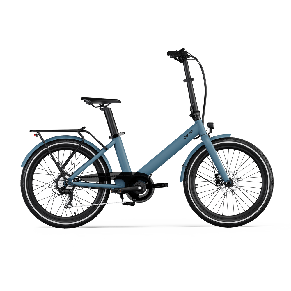 Eovolt Elektrische compactfiets Avond 24 v2 blauw