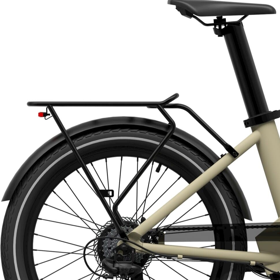 Eovolt spatbord achter 24 inch zwart