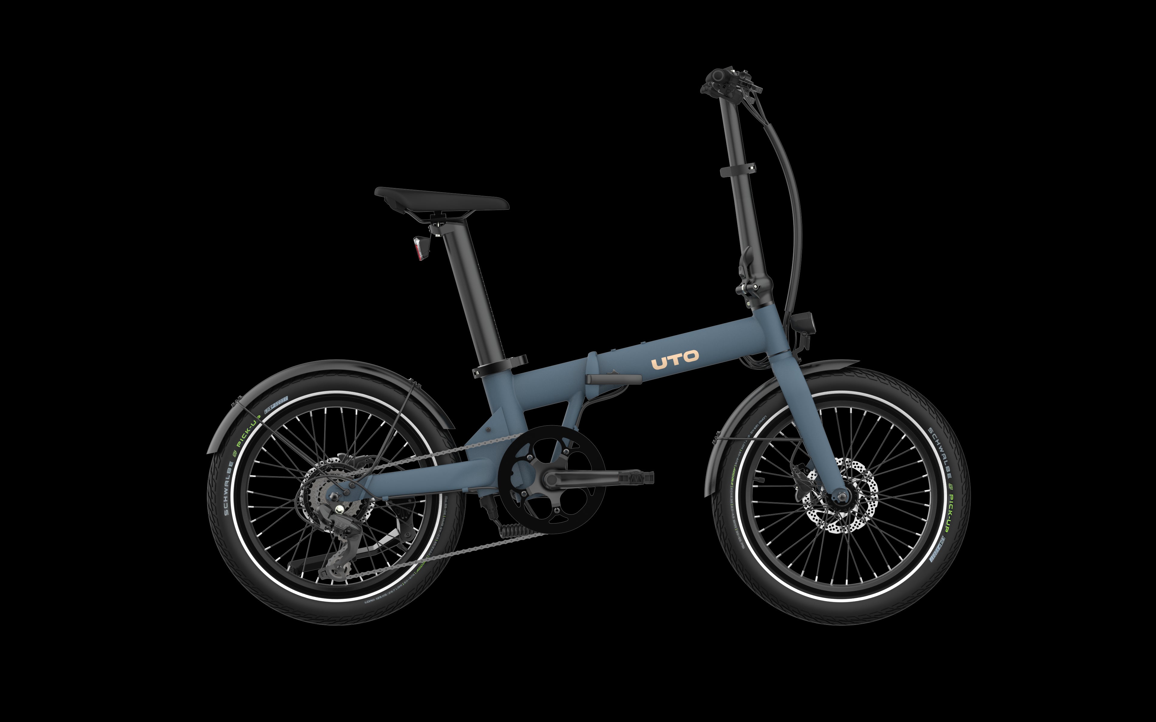 Uto elektrische vouwfiets og20 500 v0 blauw