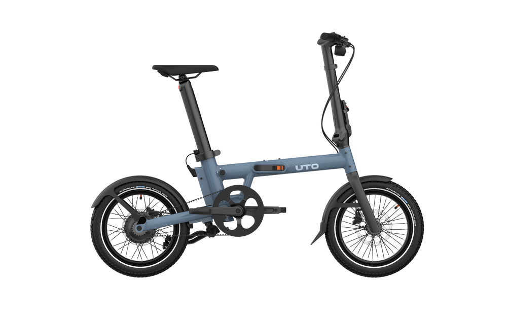 Uto elektrische vouwfiets pro16 v0 uart blauw