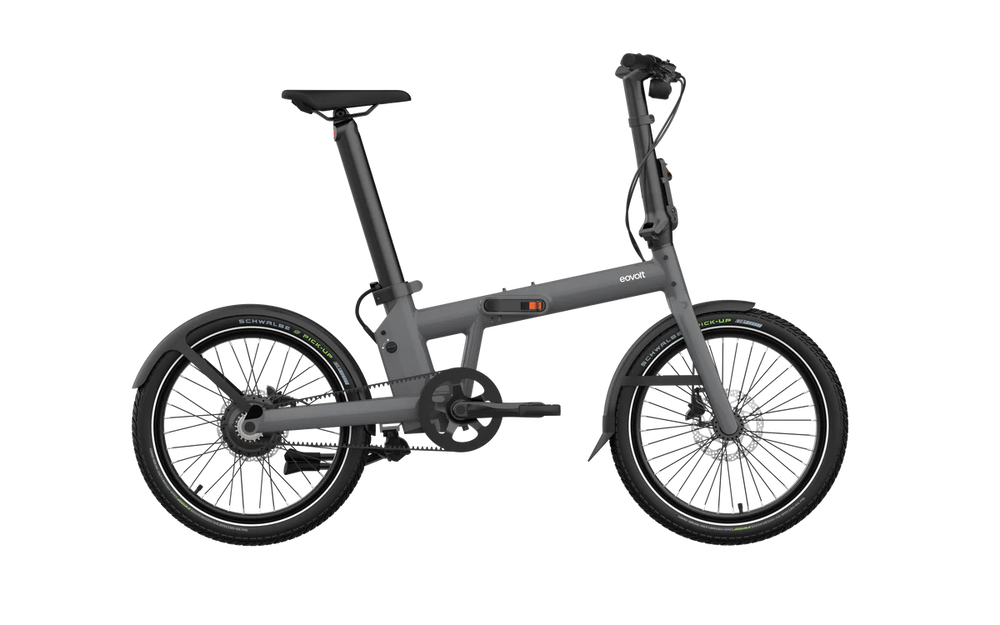 Eovolt elektrische vouwfiets afternoon pro 20 v0 grijs
