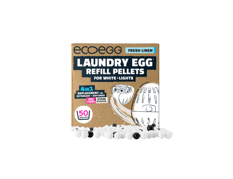 Ecoegg navulling voor witte was – fris linnen – 50 wasjes
