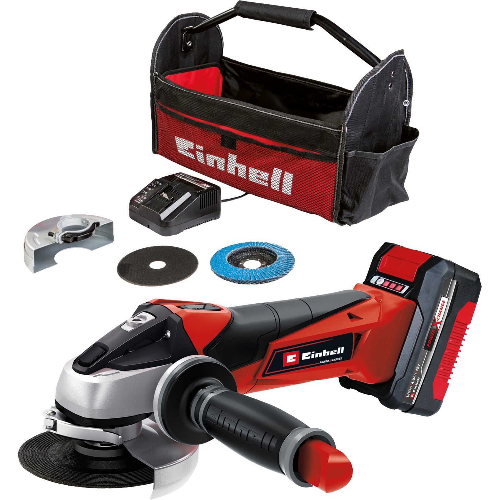 Einhell Einhell Accu Haakse Slijper TC-AG 18 115 Li Kit