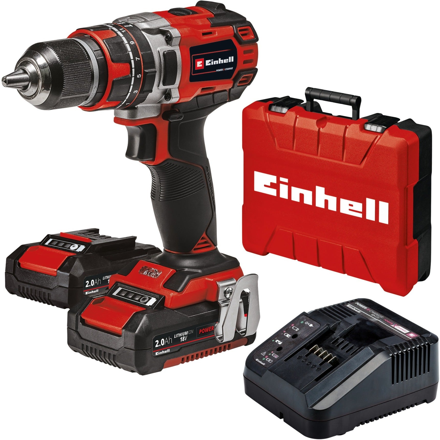 Einhell Einhell TE-CD 18 50 Li-i BL Kit 2.0 Klopboor- Schroefmach