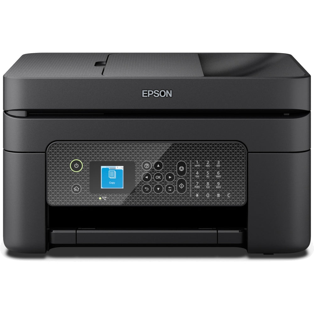 Epson workforce wf-2930dwf all-in-one inkjetprinter met faxfunctie (zwart, scannen, kopiëren, faxen, wi-fi)