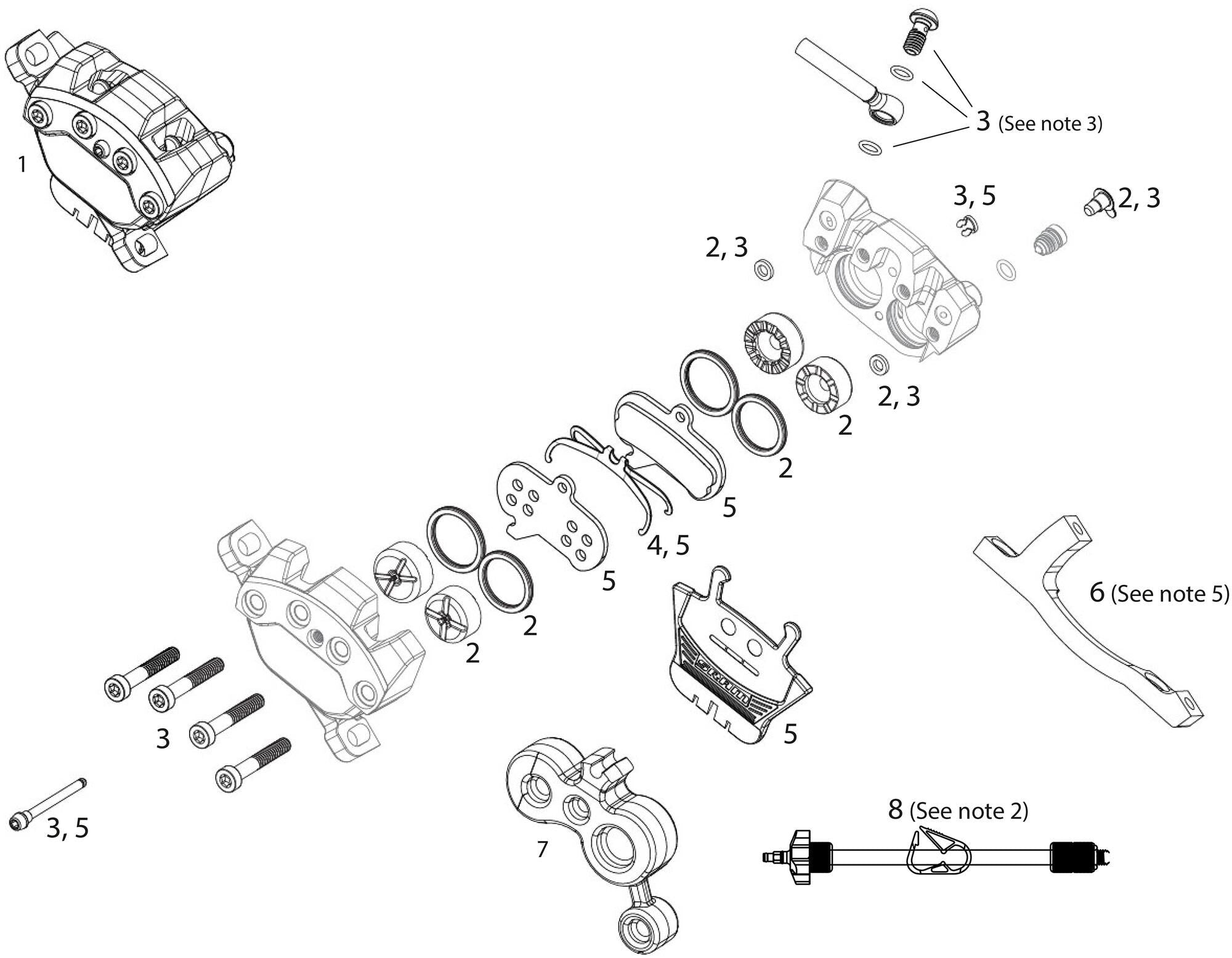 Sram schijfrem maven base front disc brakes maven base black