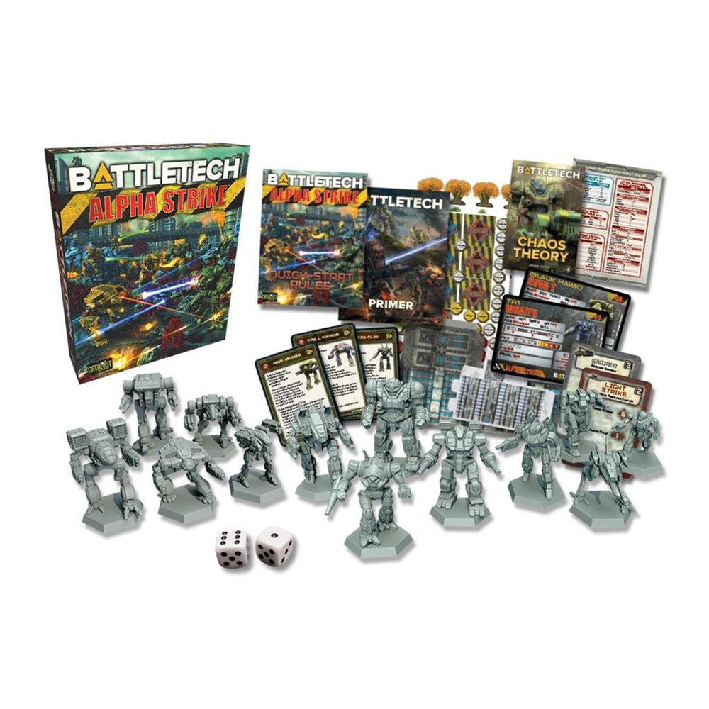 Europees spelersnetwerk BattleTech: Alpha Strike Box Set