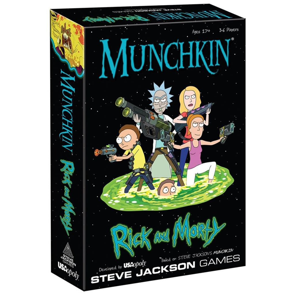 Europees spelersnetwerk Munchkin: Rick and Morty