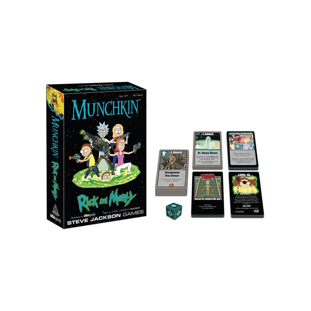 Europees spelersnetwerk Munchkin: Rick and Morty