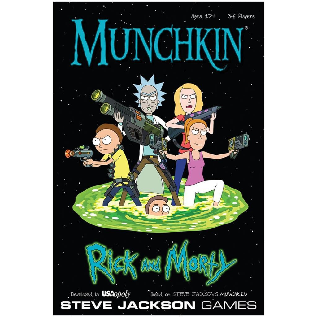 Europees spelersnetwerk Munchkin: Rick and Morty