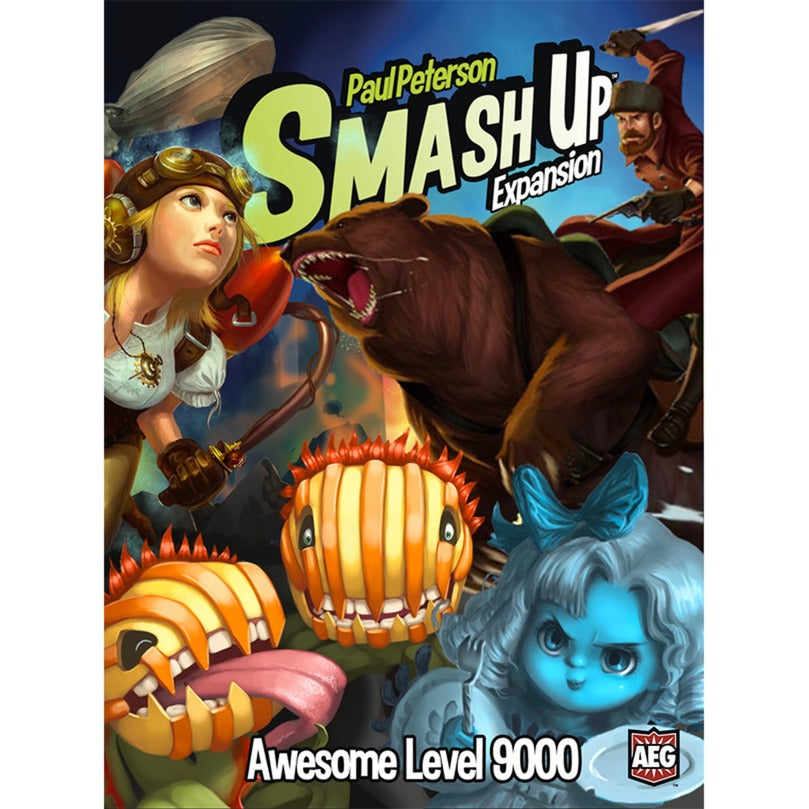 European Player Network Smash Up Uitbreiding Geweldig Level 9000