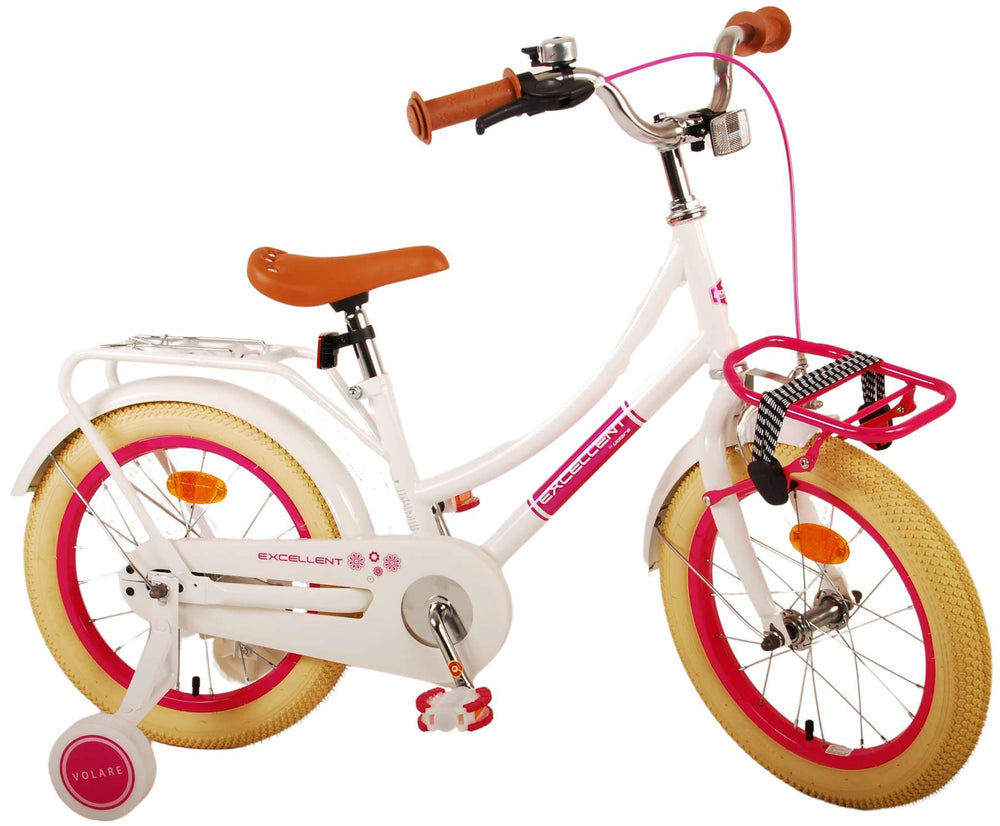 Volare Volare Kinderfiets Meisjes 16 inch Wit95% afgemonteerd