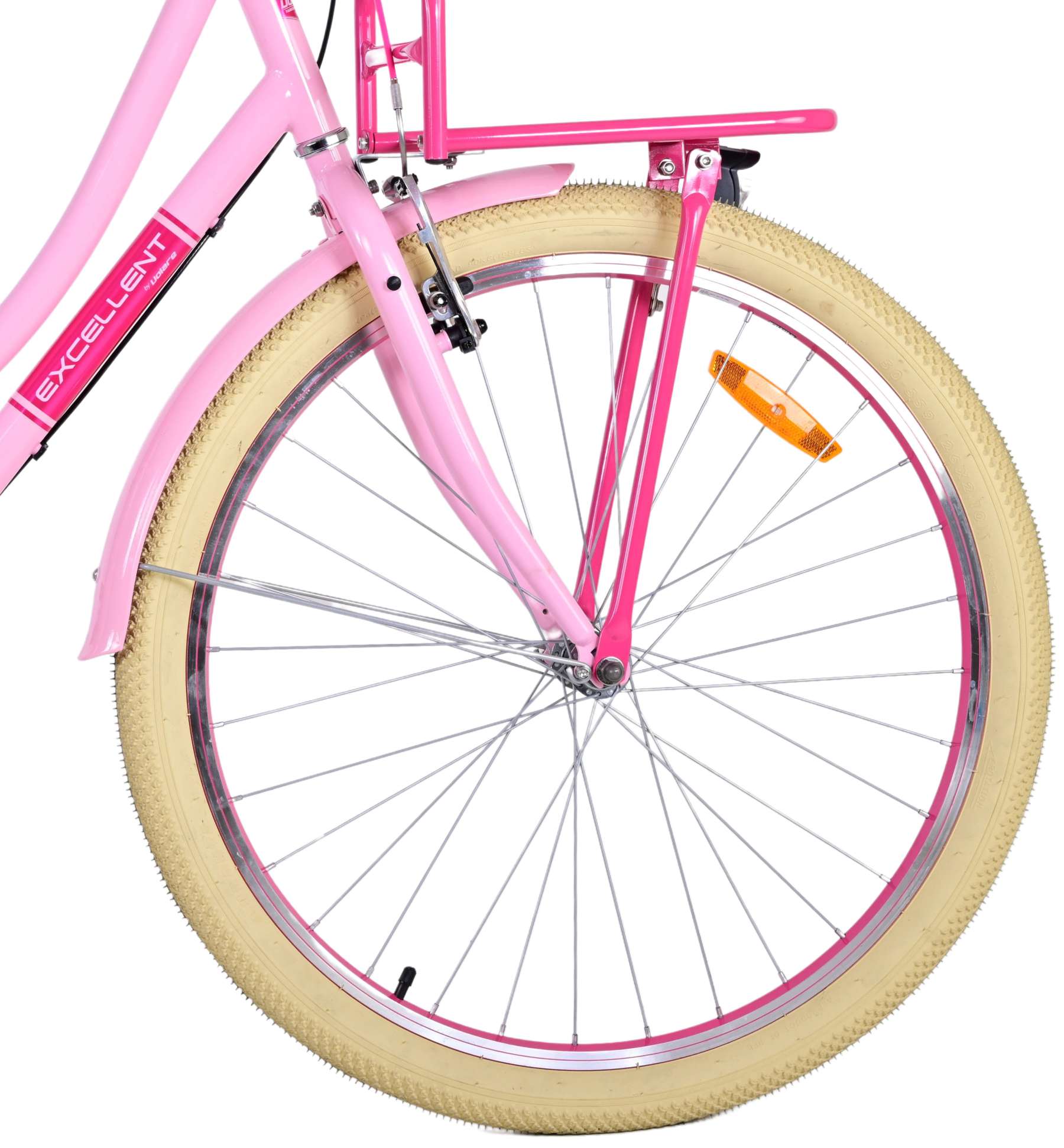Volare Excellent Kinderfiets - Meisjes - 26 inch - Roze - 3 versnellingen