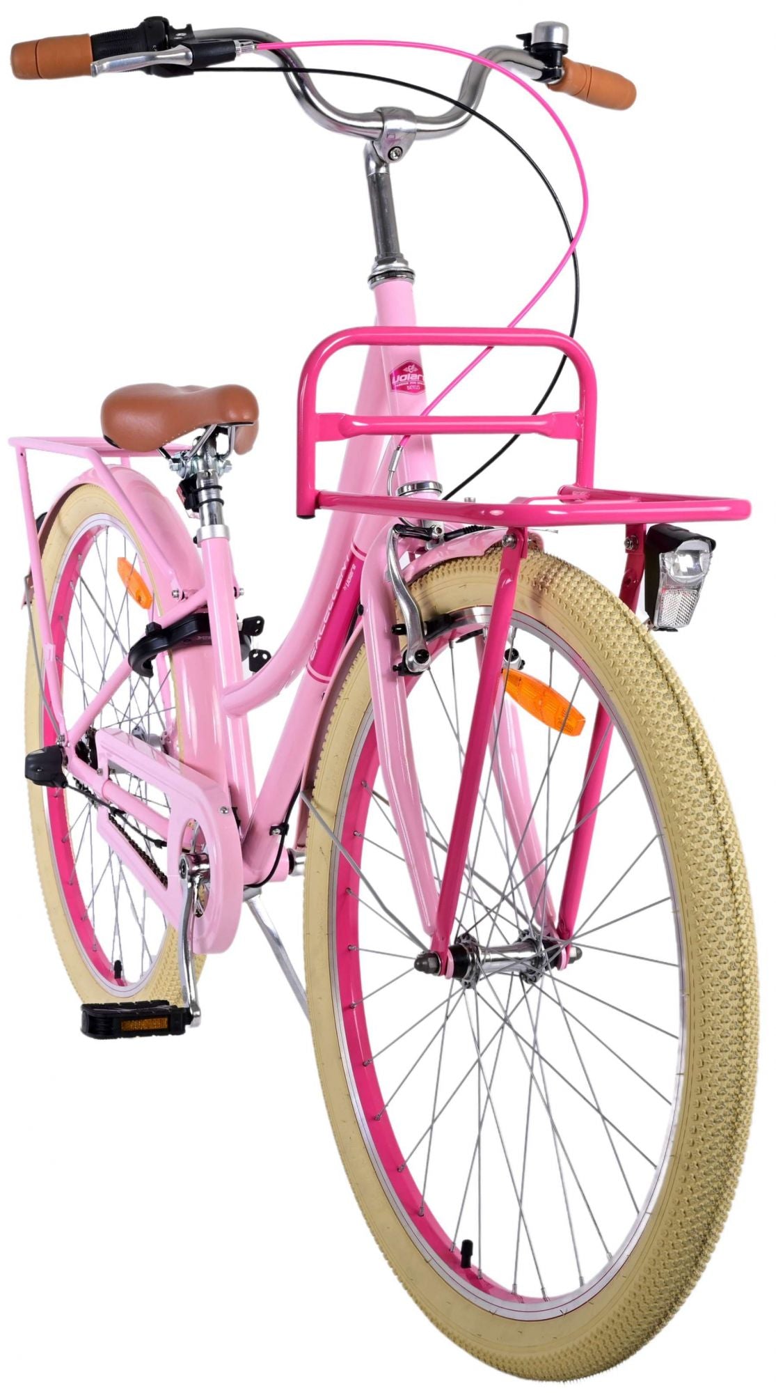 Volare Excellent Kinderfiets - Meisjes - 26 inch - Roze - 3 versnellingen