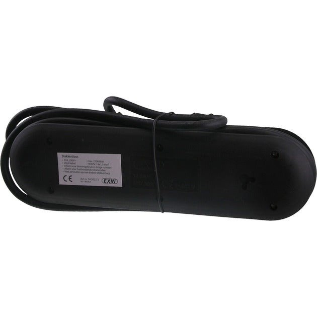 Exin Exin Stekkerdoos 3-Voudig Randaarde Aan Uit 1,5m