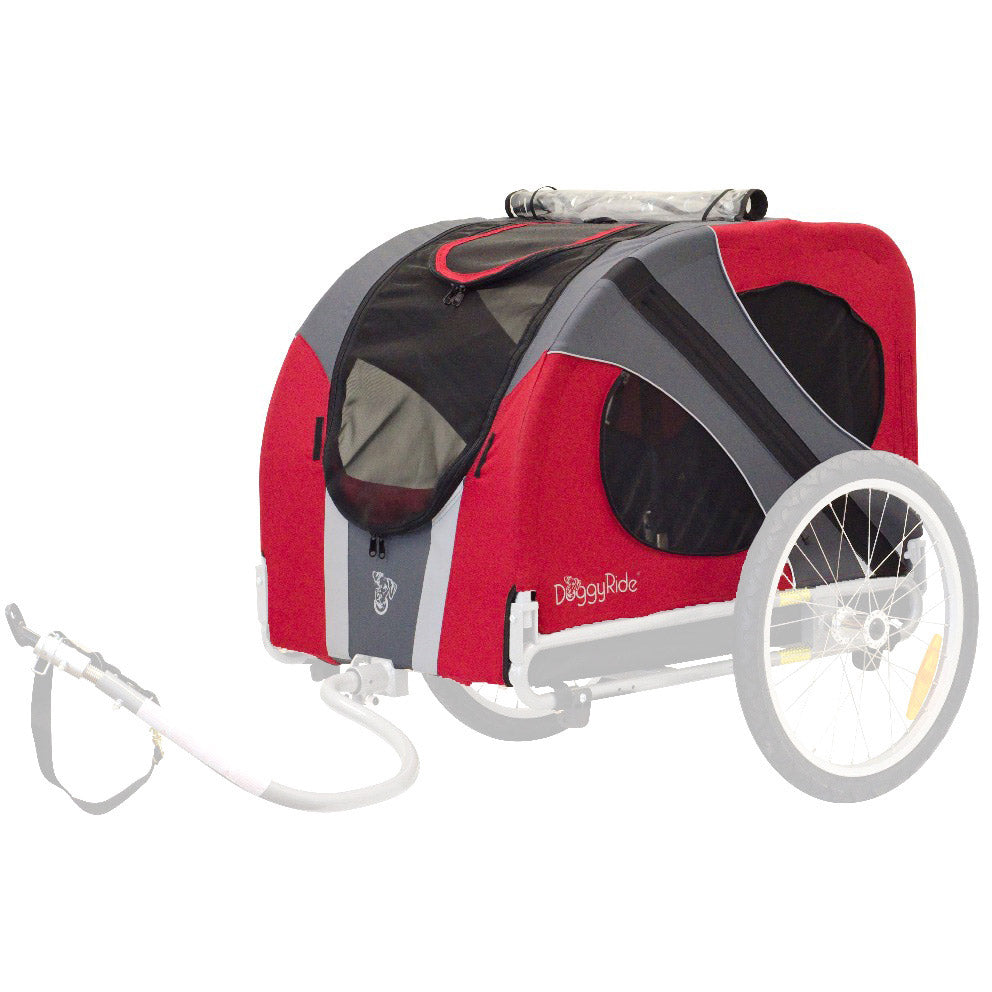 Dutchdog doggyride cover roman 2020-2023 rood