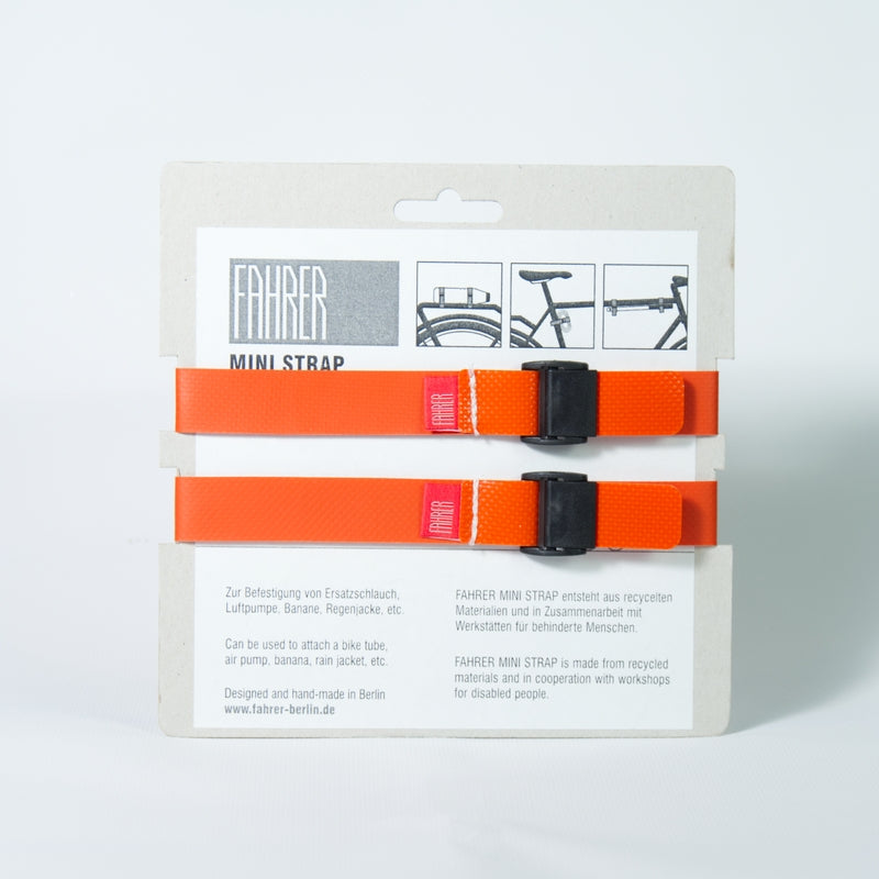 Fahrer cargo mini strap m 35x2cm oranje (2 stuks)