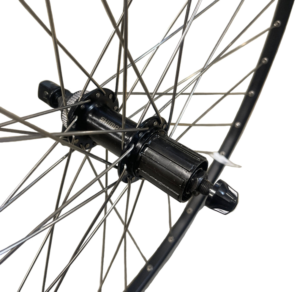 Roland achterwiel 813635 28 race 13-622 alu. zwart chrina shimano cassette qr centre lock