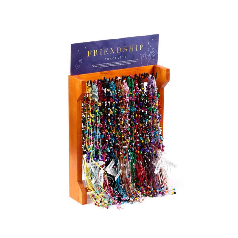 Vriendschapsarmbanden - geweven kralenbelletjes
