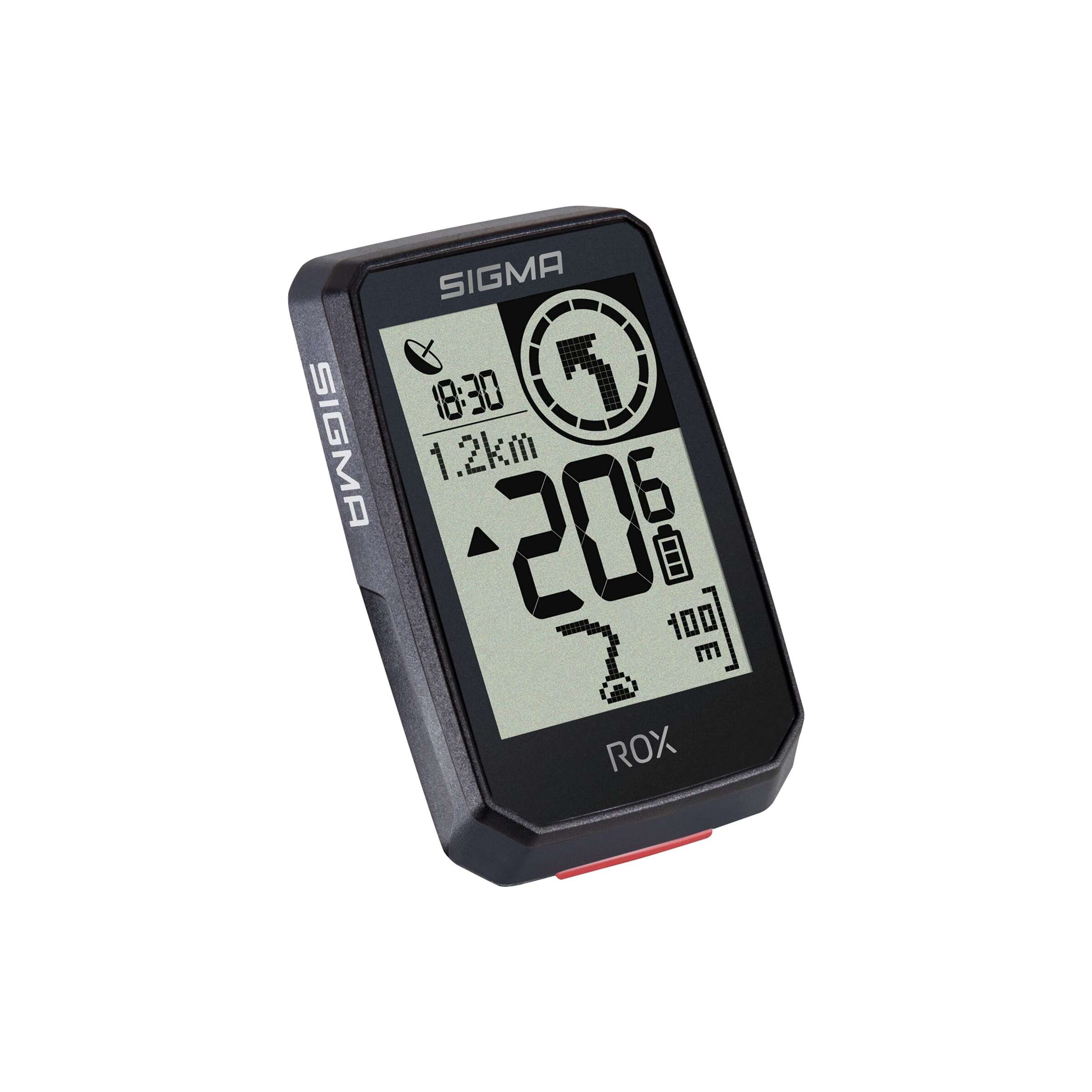 Sigma fietscomputer rox 2.0 endurance zwart