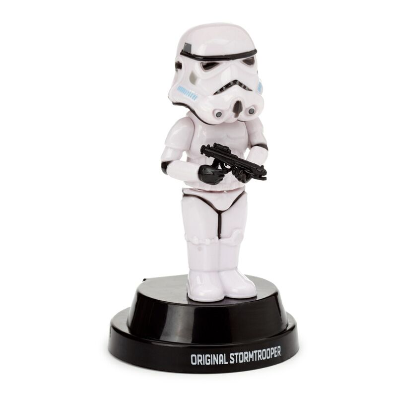 Het originele Stormtrooper zonnecel zonnevriendje poppetje