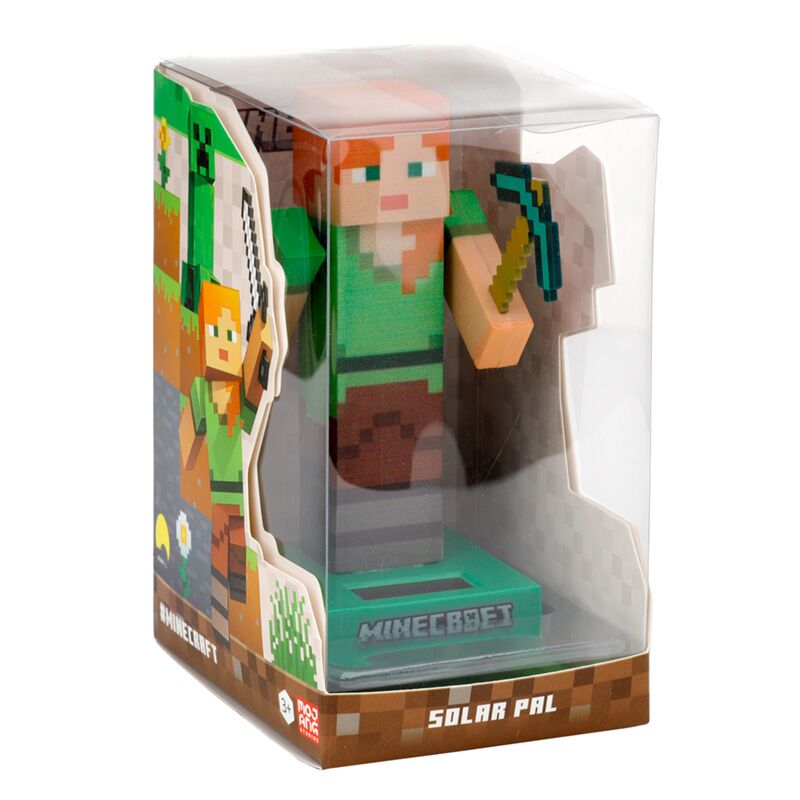 Minecraft alex zonnecel zonnevriend poppetje