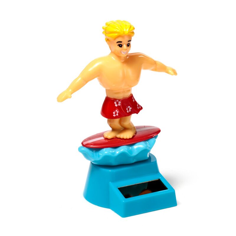 Surfer dude zonnecel zonnevriend poppetje