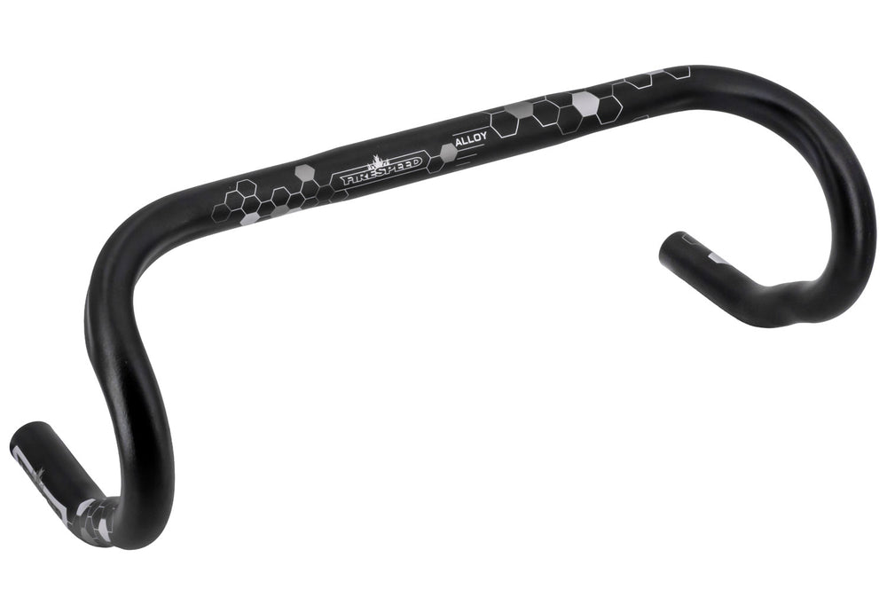Katana firespeed f-7dbc aluminium 7075 ø26 road handlebars black | 26,0mm x 420mm