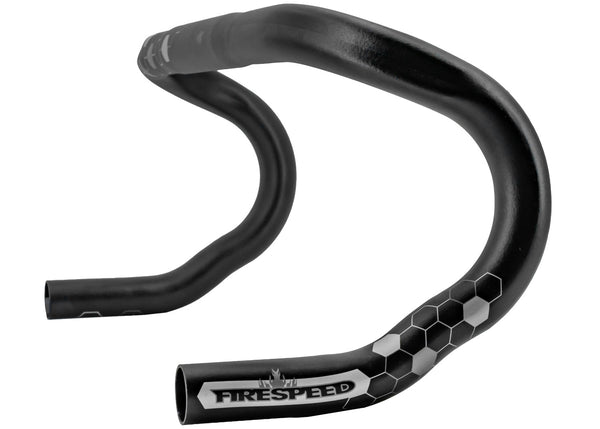 Katana firespeed f-7dbc aluminium 7075 ø26 road handlebars black