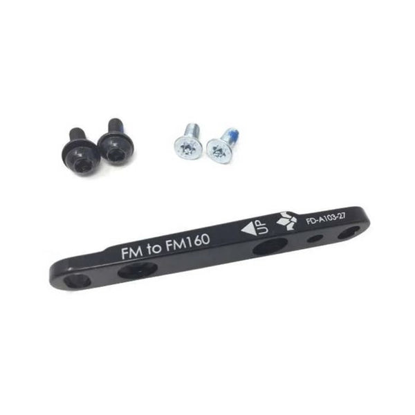 Formula adaptor flat mount - ø140mm to ø160mm - front